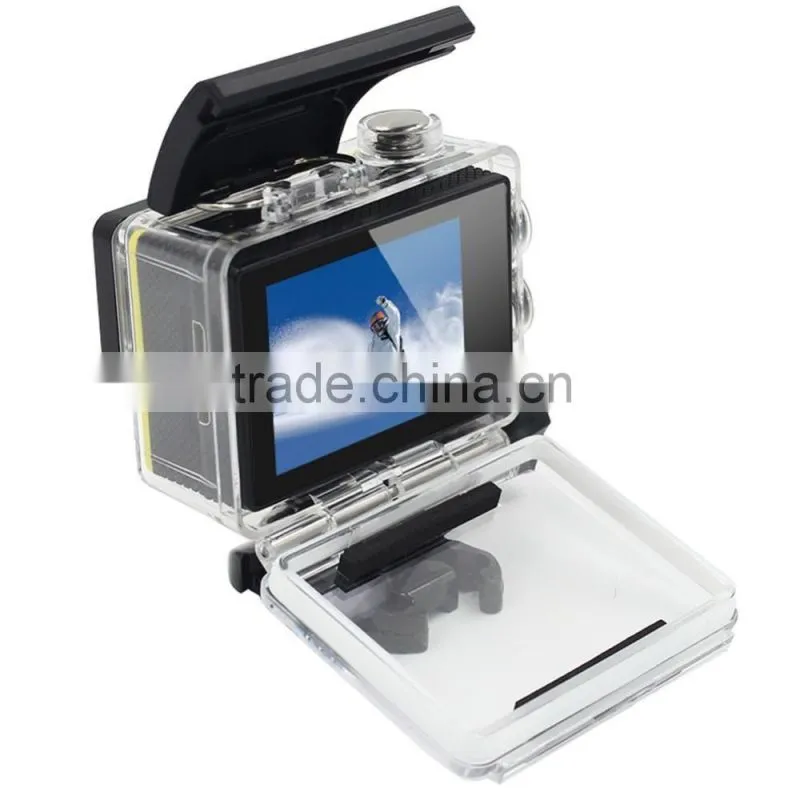 hot sales! WiFi Waterproof Dual Screen 4K 25fps/ 2.7K 30fps/ 1080P 60fps HD Sports Camera--DV-16