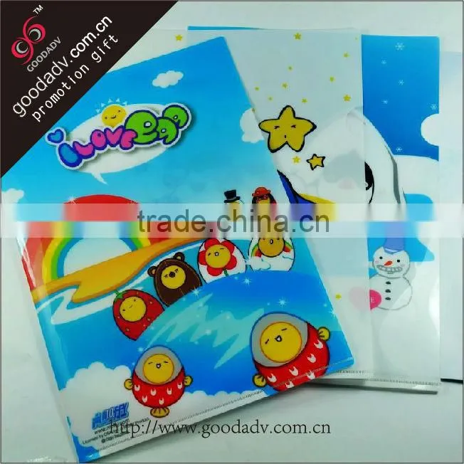 2015 Guangzhou factory custom eco-friendly practical decorative file folders