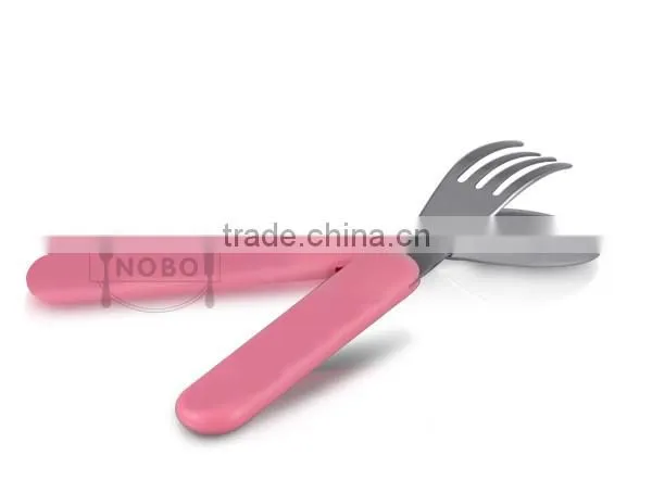 Nobo cute design child tableware fork/spoon