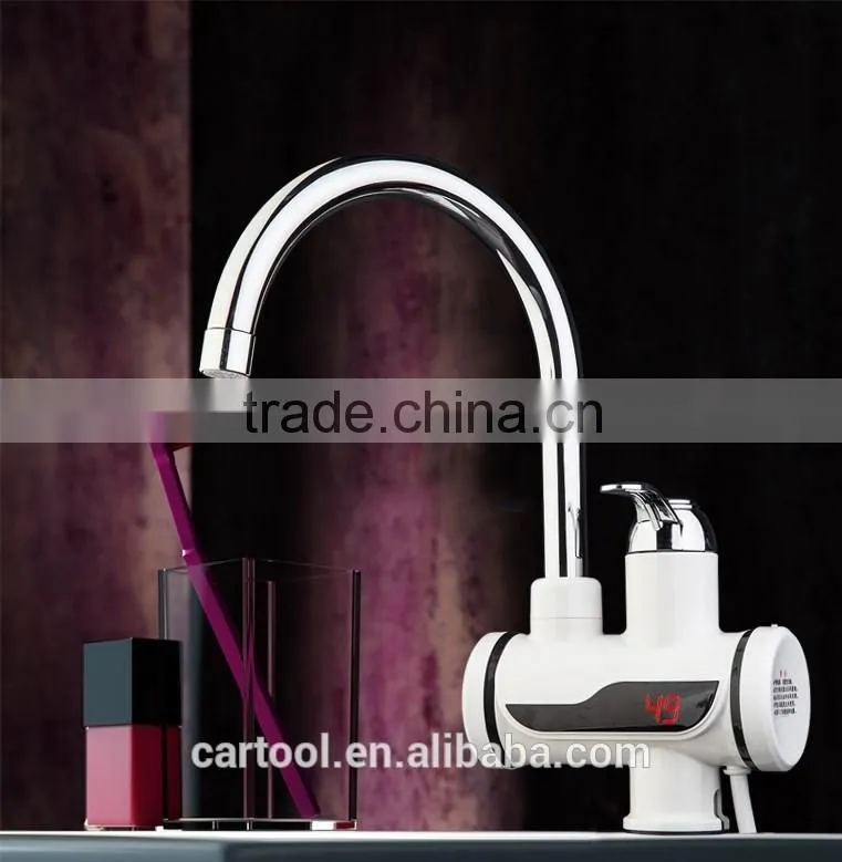 Electric heating faucet instant shower water heater