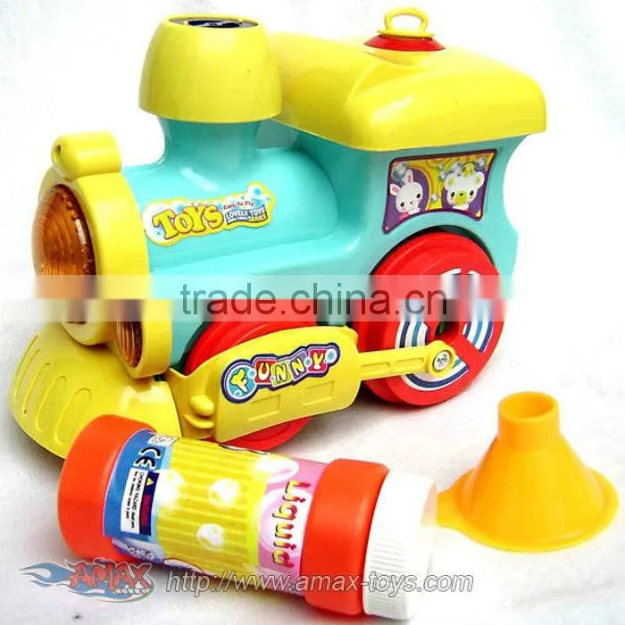 eo-2698323 electric music train, multifunctional bubble toy