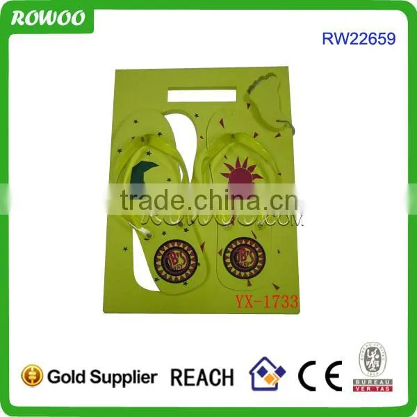 Factory Direct summer hot sale heat transfer flip flop,beach flip flops