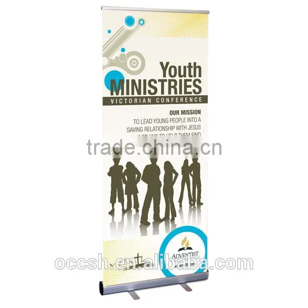 Premium Roll Up Stand, Stainless Steel Feet