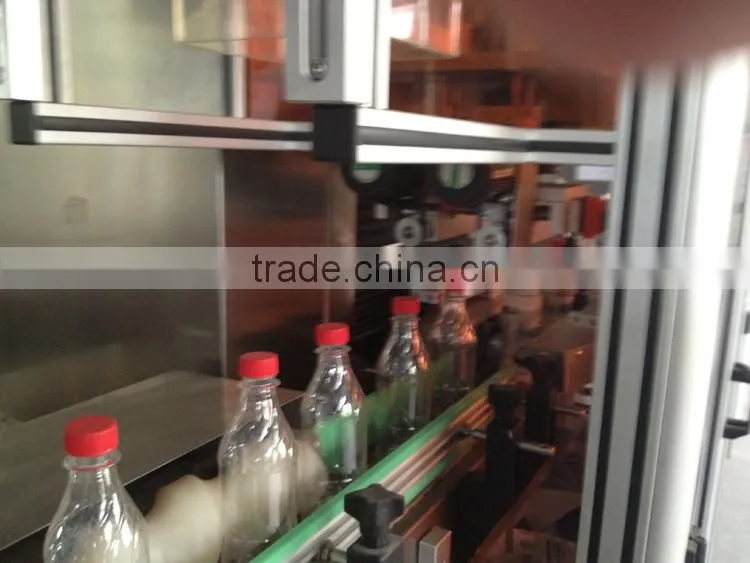 Two Head Casting Station Bottle Neck Labling Machine