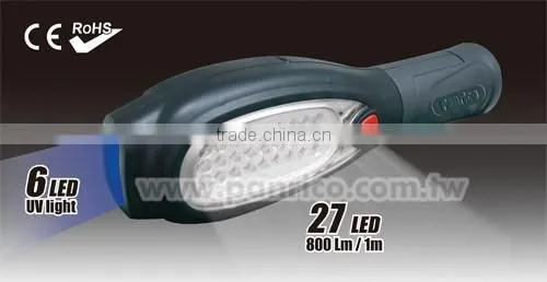 Taiwan Folding LED Work Light Flashlight Waterproof with Magnetic and Hook