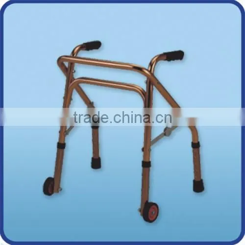 aluminum one button folding for elderly walker