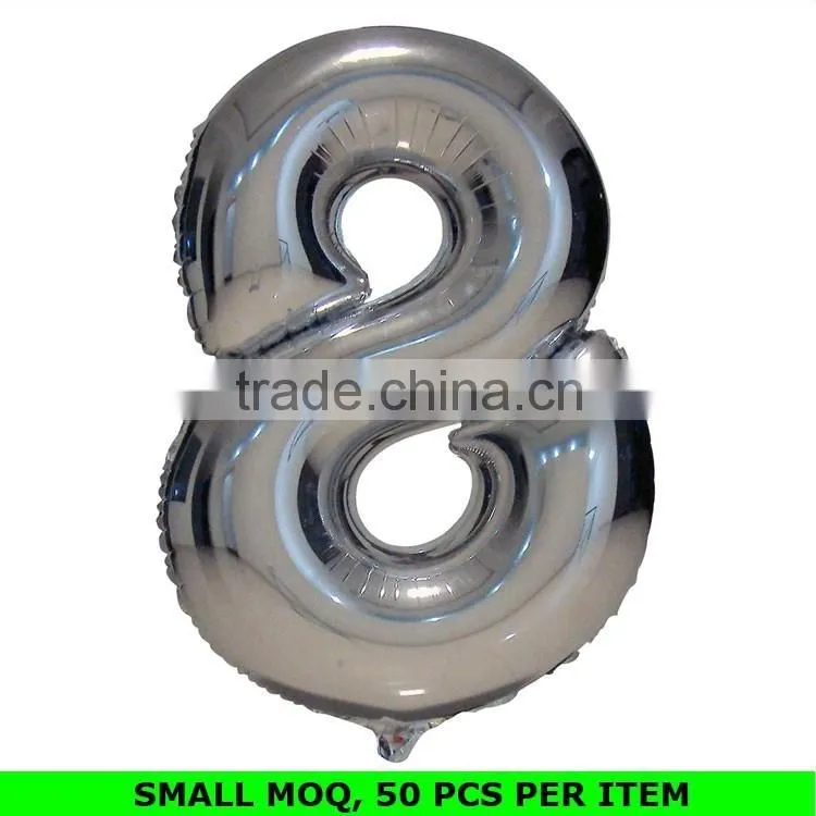 Wholesale 18" /32" /42" Helium Foil Number Party Balloon