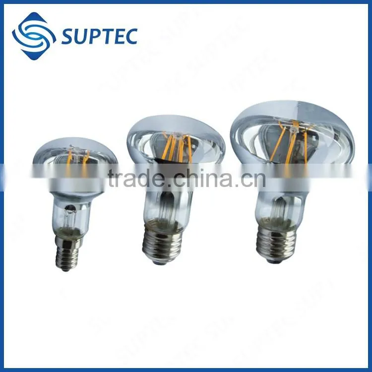 Vintage 2W 200-220LM 2700K R50 E14 LED Filament Light Bulb 20W Equivalent