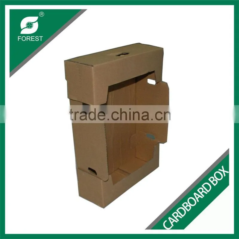 CUSTOMIZED CARDBOARD PACKING BOX PLAIN CARDBOARD BOX FOR FRUIT AND VEGETABLES
