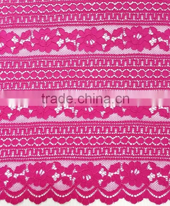 2016 High Quality Nylon/Cotton Strand Lace Fabric Top Selling T8023