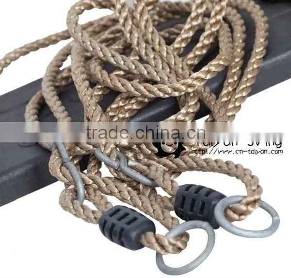 Black RUBBER SWING SEAT