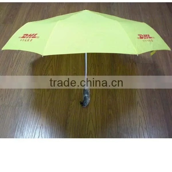 Shenzhen top 1 factory customize promotion auto 3 fold umbrella