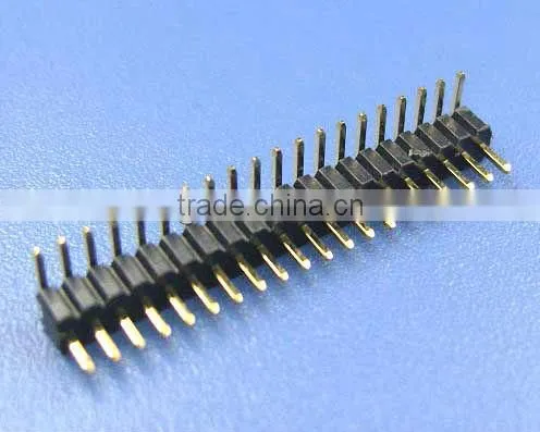 Single Row 1.0mm Pitch Right Angle Pin Header