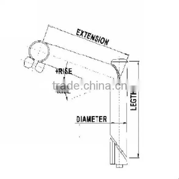 zcs-2011 steel MTB bike(bicycle) handle bar stem