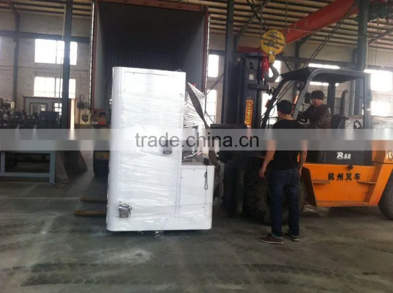 High efficiency die cutting creasing machine for corrugated paperboard