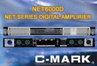 C-AMRK NET6000D digital amplifier, high power output