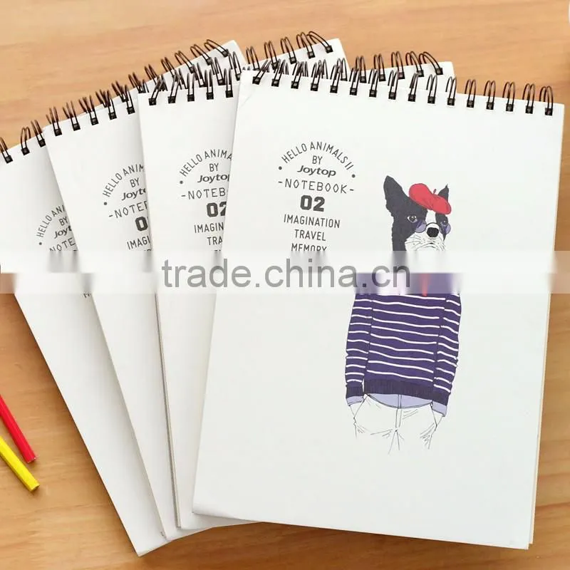 Kraft paper notebook A4 spiral notebook