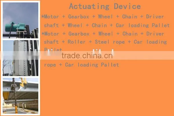 2 post home automated parking car lift equipment