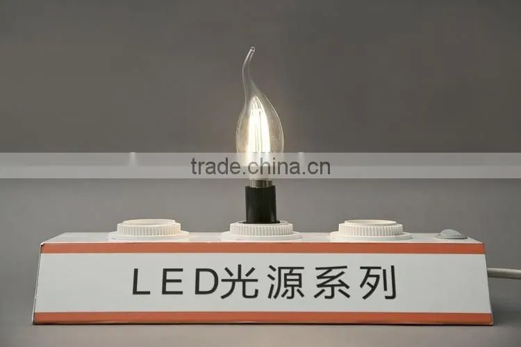200lm led fialment bulb with tail candle lamp