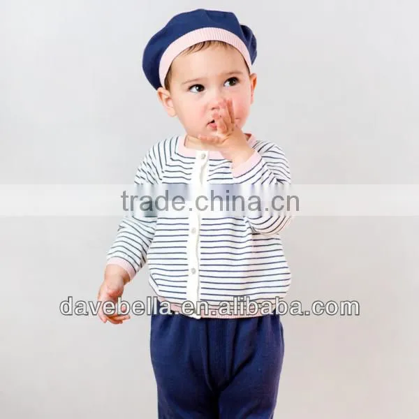 DB605-H dave bella 2014 spring baby hat infant cap knitted fashionable caps and hats