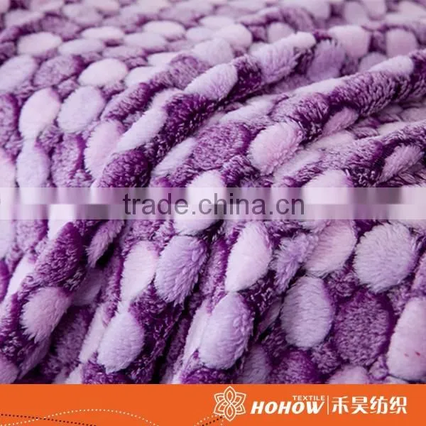 Factory sale fine nice polar fleece promotional blanket