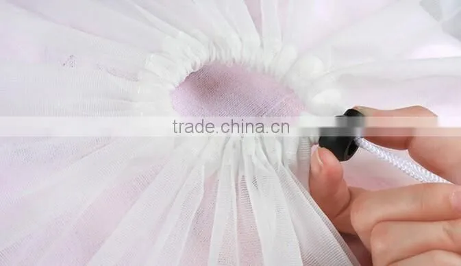 YIWU RODA 100%polyester fine mesh durable draw string washing bag