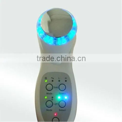 Color Photon Ultrasonic Skin Beauty Facial Lift BIO Treatment Device 7 Modes