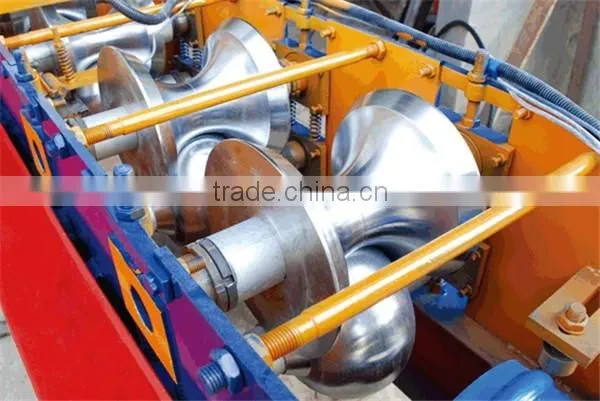 312 cold steel ridge cap roll forming machine
