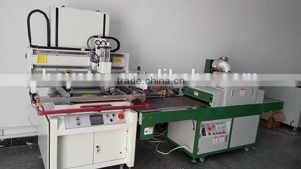 3/4 Automatic screen printing machine for stickers