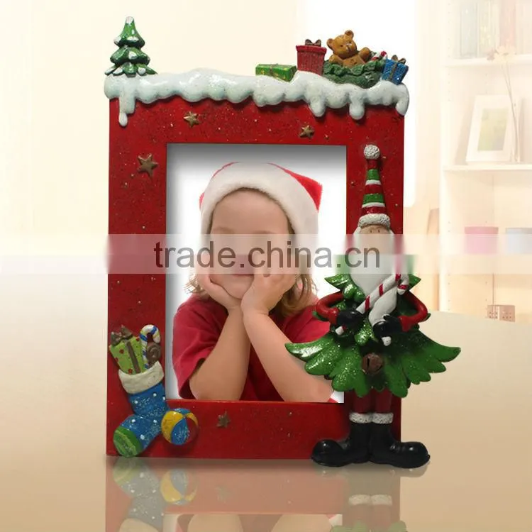 Beautiful decorative resin Christmas photo frame