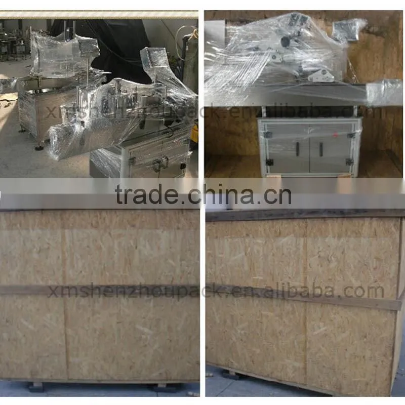 automatic PE film shrink wrapping machine/PE shrinkable film sleeve shrink wrapping machine