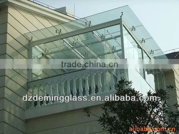 12mm Cutting Size Clear Tempered Glass