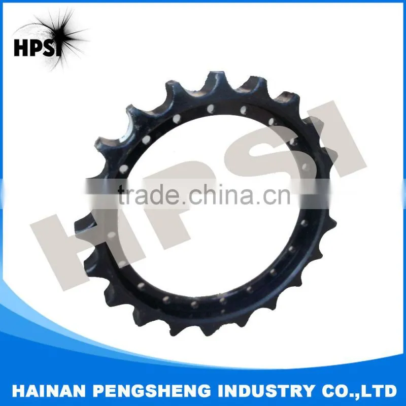 PC200 MADE IN CHINA excavator spare partsexcavator bucket KOMATSUundercarriage excavator PC200 sprocket with reasonable price a