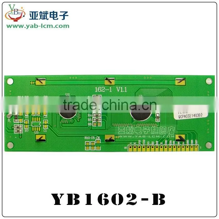 4 inch character lcd display 16X2 (NO:YB1602B)