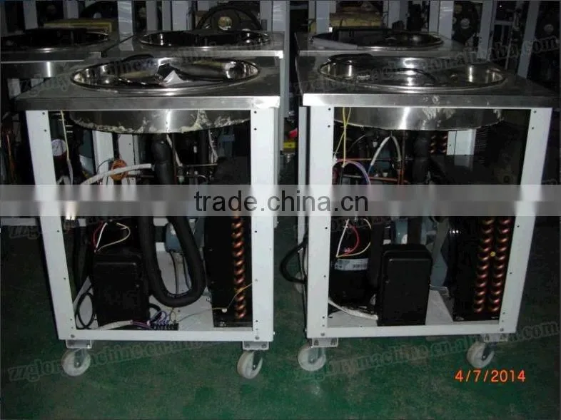 Fried ice cream machine