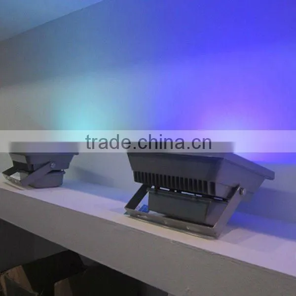 10w black case led 10watt outdoor flood light 100-240v, bridgelux, white, rgb color