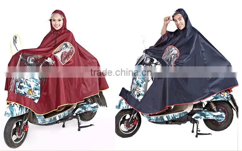 Waterproof military rain coat poncho PVC coating army rain coat poncho