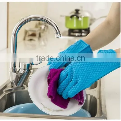 Fda Silicone Cooking Gloves Silicone Oven Glove,heat resistant bbq glove