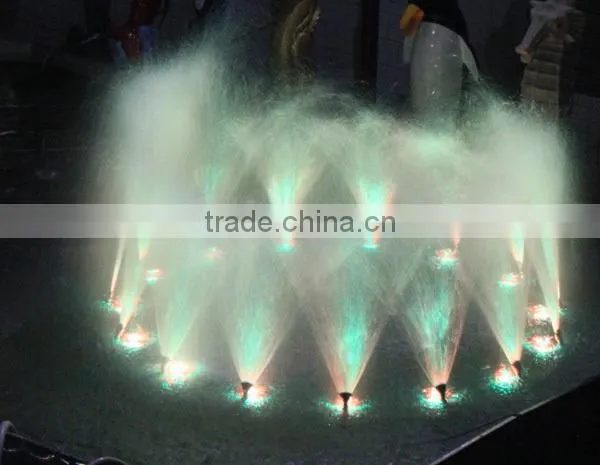 Water fountain equipment 3/4'' small fountain nozzles and fan water jet nozzle