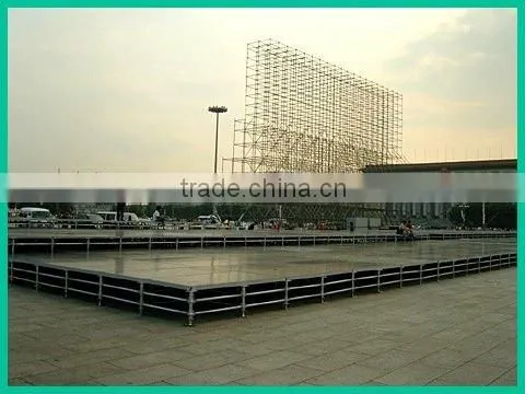 2015 RP portable aluminum stage with portable risers