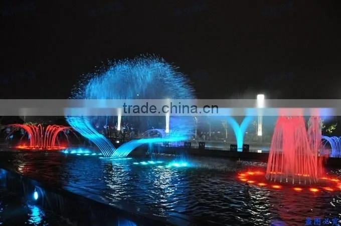 36W DMX RGBW led spring light led underwater light lamp