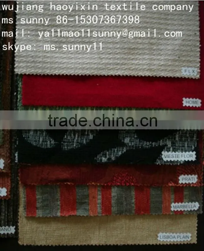 chenille fabric/ jacquard fabric/ decorative fabric/ sofa fabric/ curtain fabric