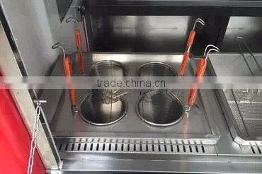 high quality commercial food cart made in China with CE certification