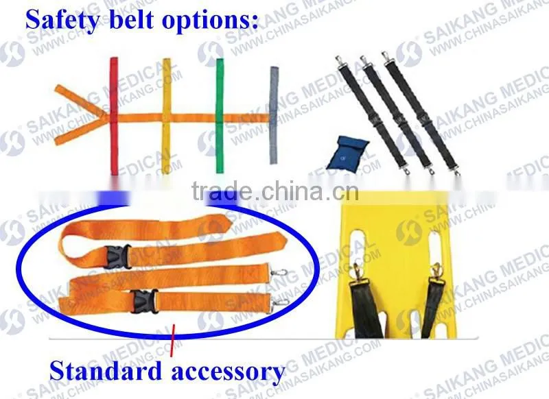 SKB2A01 China Products Plastic Emergency Stretcher, Hospital Stretcher Prices, Medical Stretcher