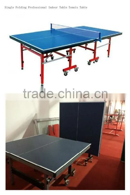 Senior Oriented sports equipment folding table legs ping pong table