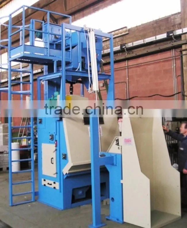 tumble belt type shot blasting machine/ casting surface cleaning machine