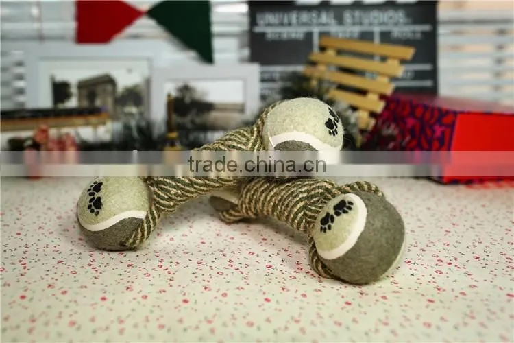 Cotton handmade knitted toy