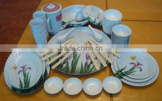 Melamine nice quality cheap plastic serving tray