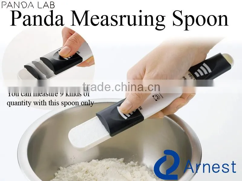 creative kitchenware cooking tools utenils digital measure spoon tablespoon gifts panda 9 kinds quantity measuring spoons 76278