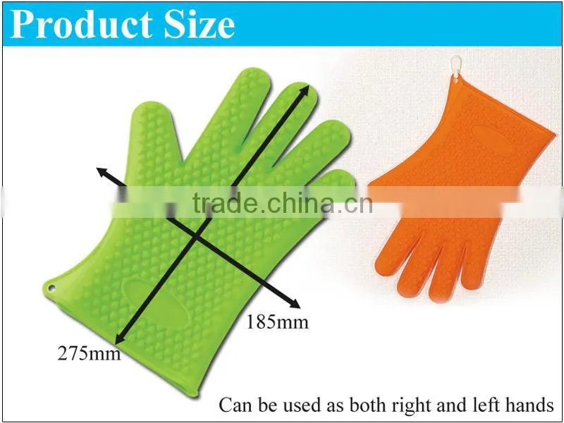 Arnest household sundries bakeware cooking tools items silicone heat-proof oven gloves mitts 75684 75685